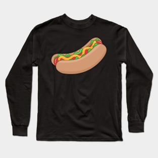 Hot Dog Long Sleeve T-Shirt